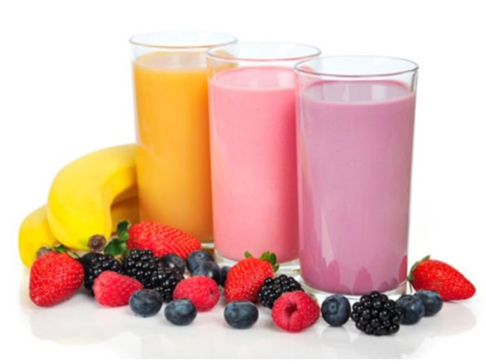 Billede viser smoothies